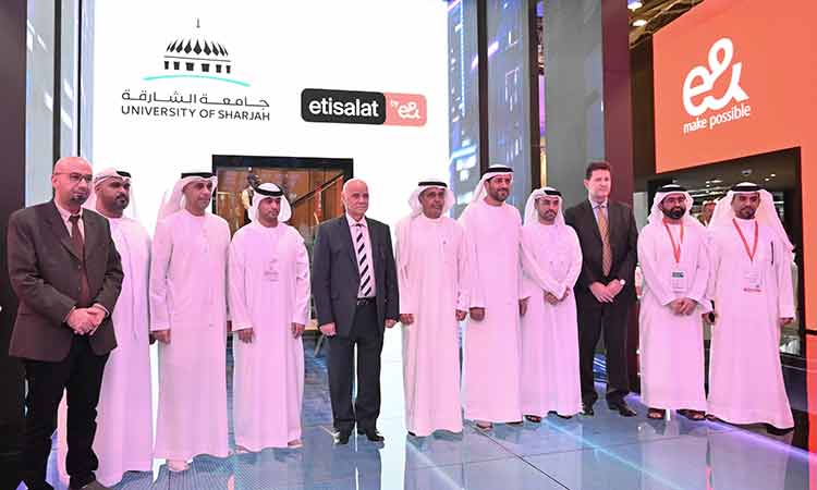 University of Sharjah inks pact with ‘etisalat by e&’ at Gitex