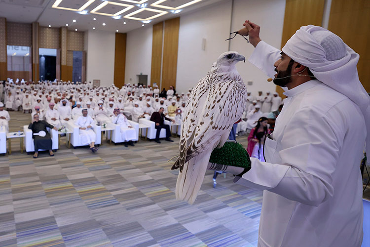 Falcon sold for record Dhs1.01m at  Abu Dhabi International Hunting and Equestrian Exhibition