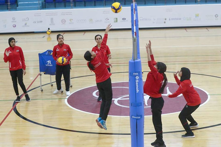 Sharjah Women's Sports hosted inter-university Volleyball Challenge