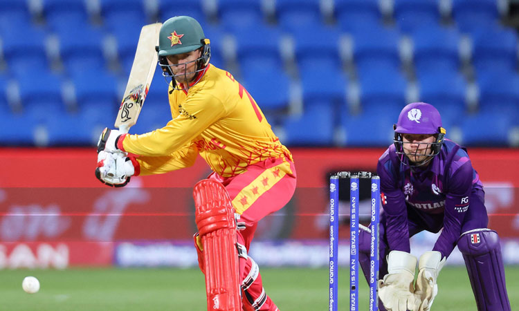 Zimbabwe beat Scotland to make T20 World Cup Super 12