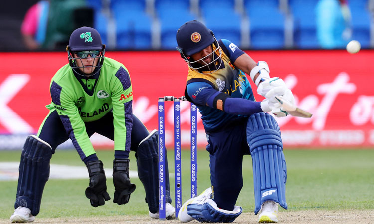 Sri Lanka crush Ireland in World T20 Super 12 opener