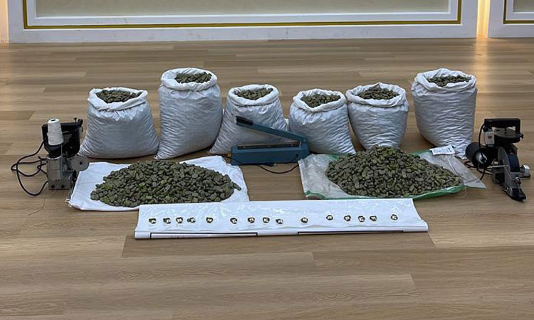 VIDEO: Dubai Police seize 436kg of drugs hidden in shipment of legumes