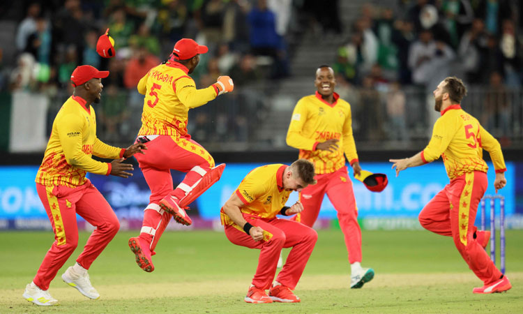 Zimbabwe stun Pakistan by one run at T20 World Cup