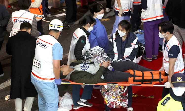 Over 150 dead at Seoul Halloween event 