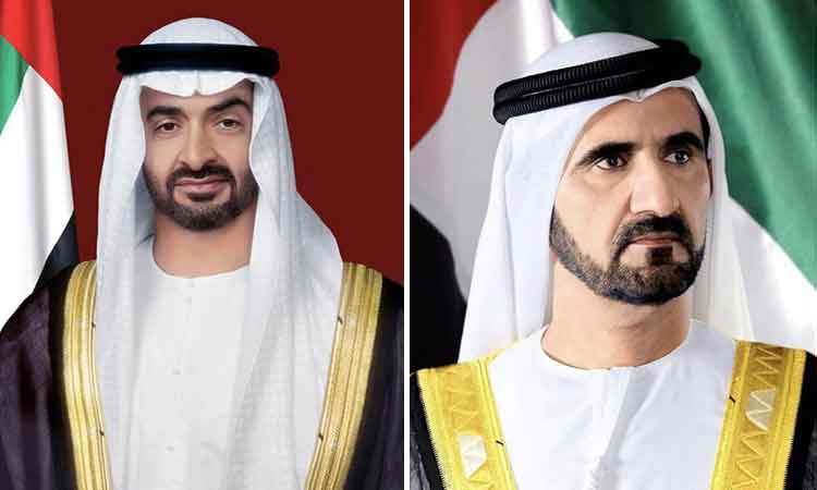 UAE leaders send New Year greetings to world leaders