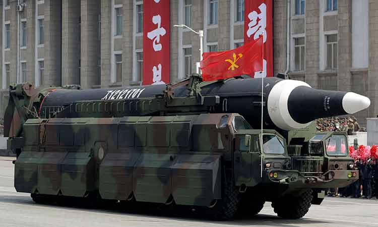 North Korea fires ballistic missile over Japan