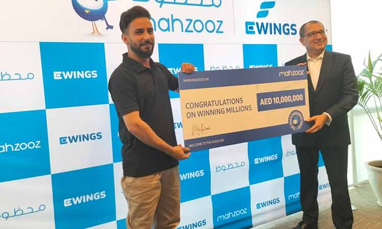 VIDEO: Pakistani expat wins Dhs10 million in Mahzooz’s 96th draw