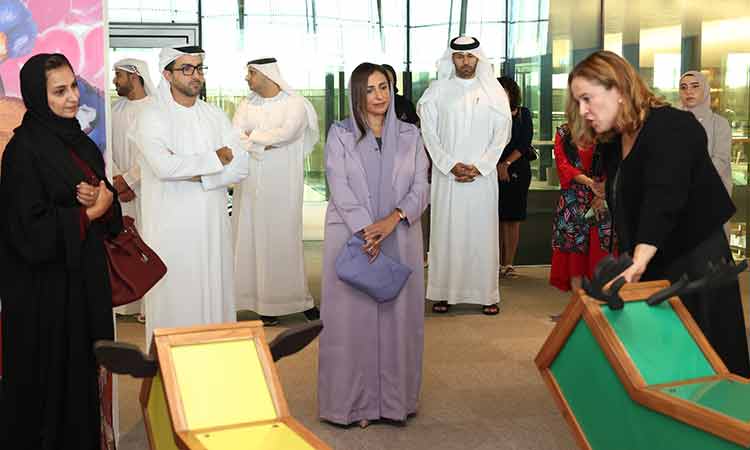 Bodour graces interactive exhibition for children