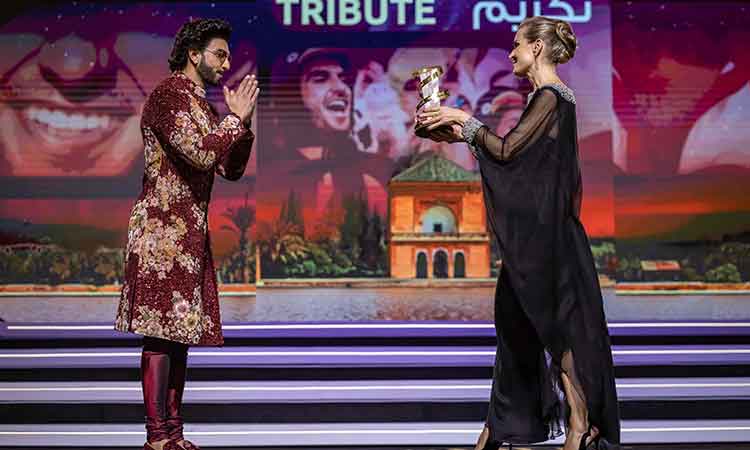 Bollywood star Ranveer Singh wows Moroccans at Marrakech International Film Festival