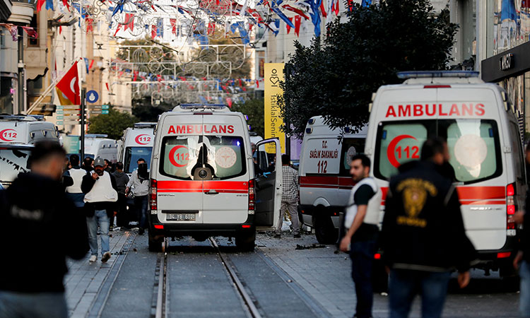 VIDEO: At least six dead, 53 wounded in blast on busy central Istanbul avenue