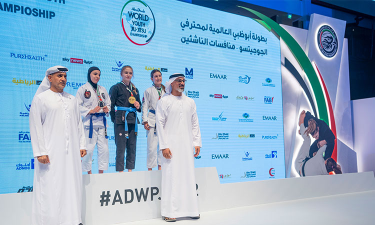 Sheikh Khalid graces opening ceremony of 14th edition of Abu Dhabi World Pro