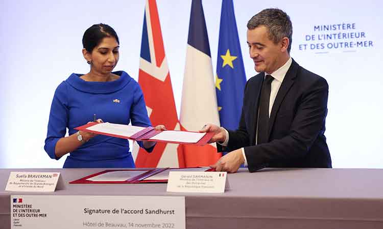 France, UK sign new deal on thwarting migrant Channel crossings