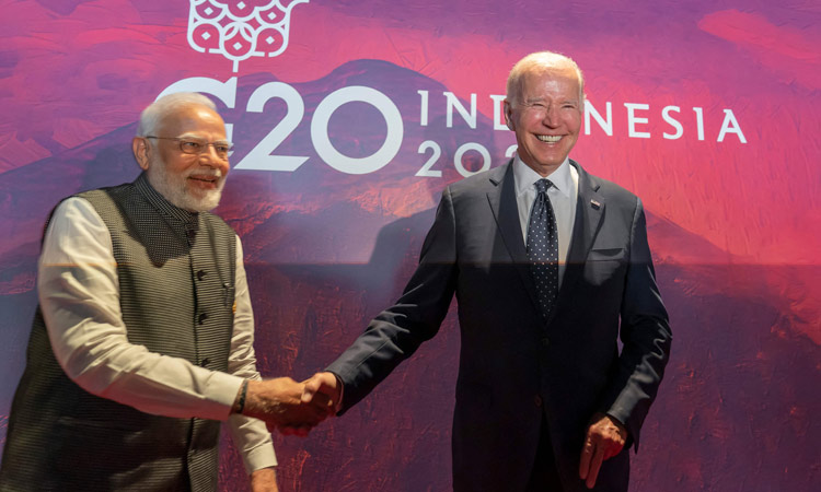  Modi meets Biden at G20 summit