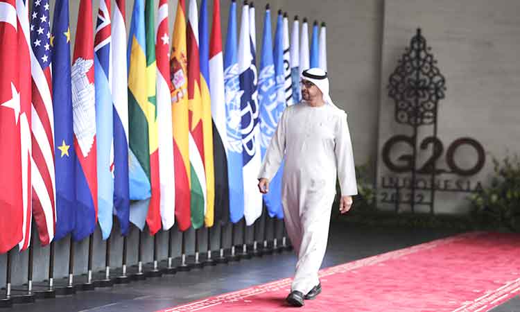 UAE President participates in G20 Summit in Indonesia