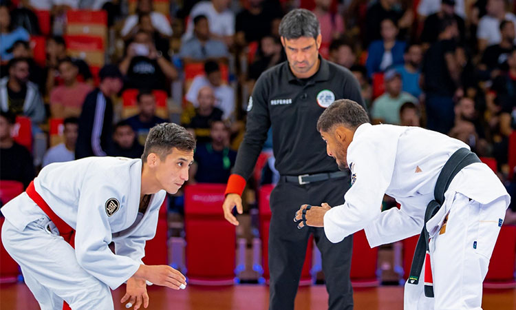 UAE’s Kathiri, Fadhli enter black belt finals at Abu Dhabi World Professional Jiu-Jitsu Championship   