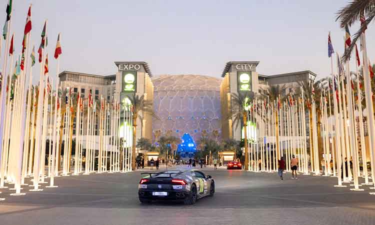 100 supercars steal the thunder at Expo City Dubai