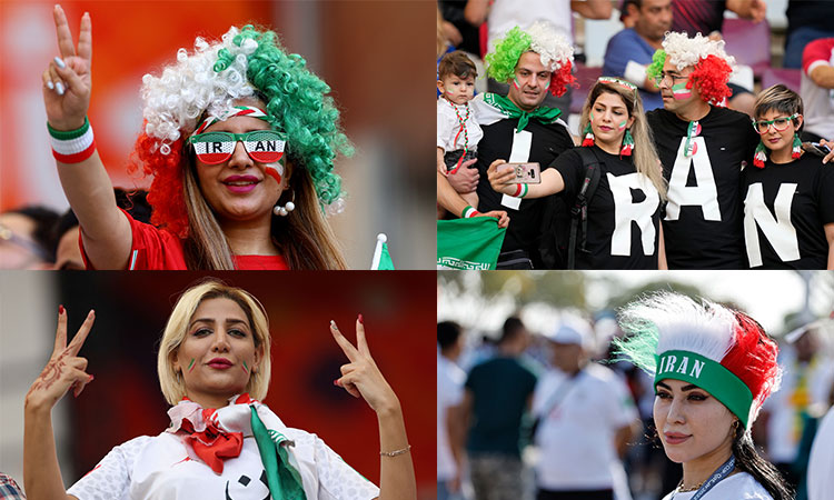 Iranian women football fans bypass stadium ban, travel to World Cup in Qatar