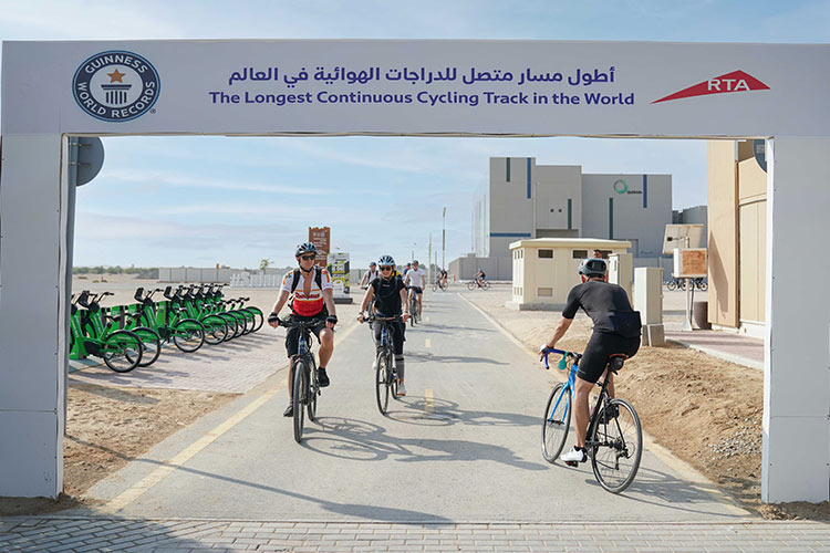 Guinness declares Al Qudra Cycling Track the longest continuous cycling path in the world