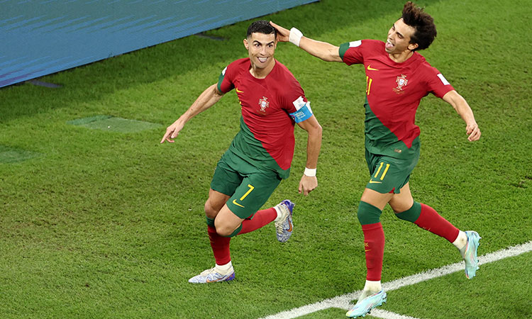 Ronaldo scores in fifth World Cup as Portugal squeeze past Ghana