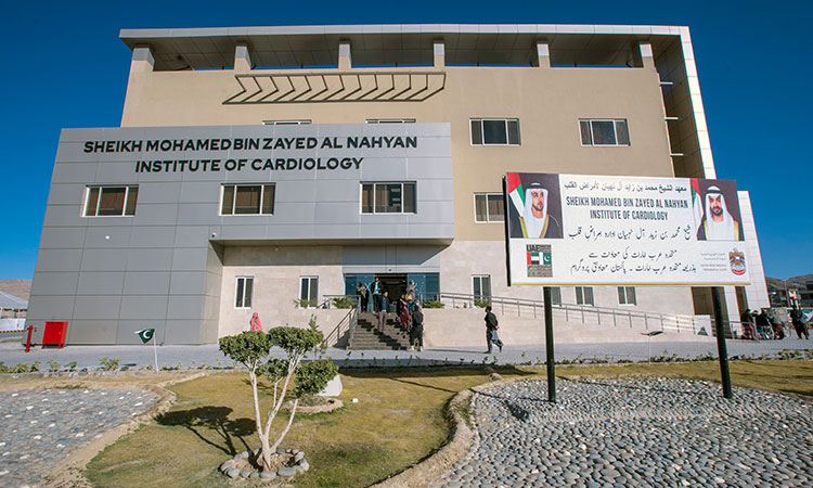 Sheikh Mohamed Bin Zayed Institute of Cardiology opens in Pakistani city of Quetta