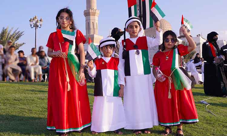 Several regions in Sharjah in National Day celebratory mode