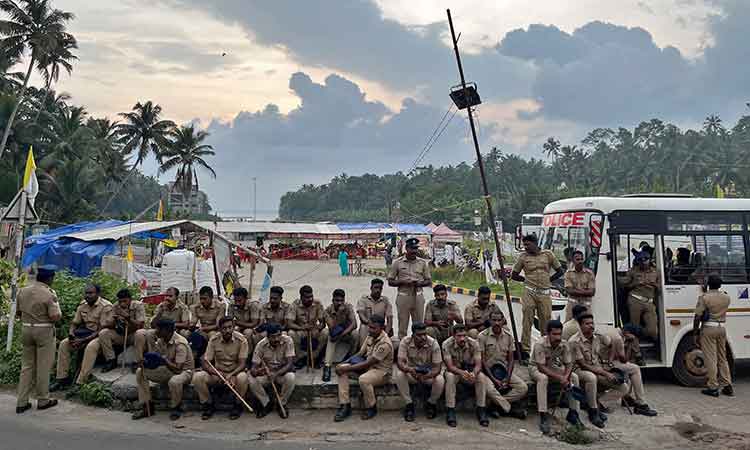 About 36 Indian police hurt in clashes with Adani port protesters