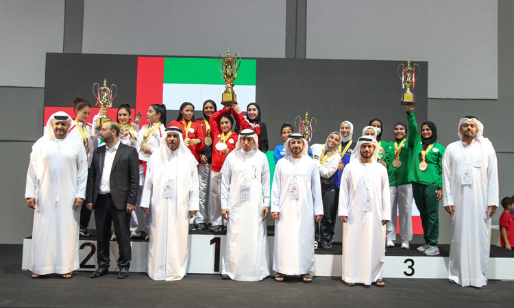 Sharjah Women's Sports Club athletes grab five golds at West Asian Karate Championship