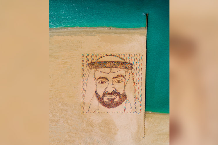 'Flag Garden' of over 4,000 UAE flags created in honour of Mohamed Bin Zayed