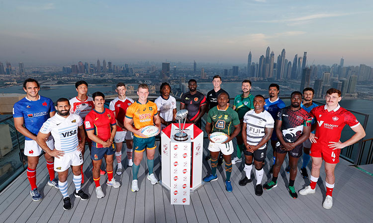 Captains gather at The Palm as stage set for Emirates Dubai 7s