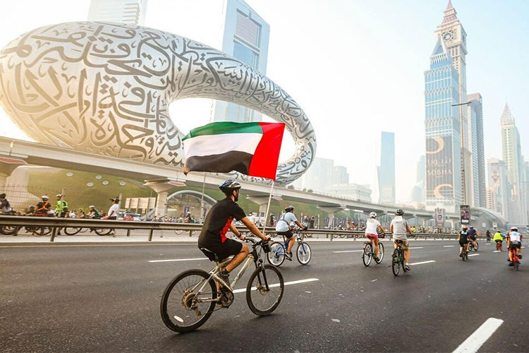 Sheikh Zayed Road and Downtown Dubai set to turn into a giant cycling track for Dubai Ride