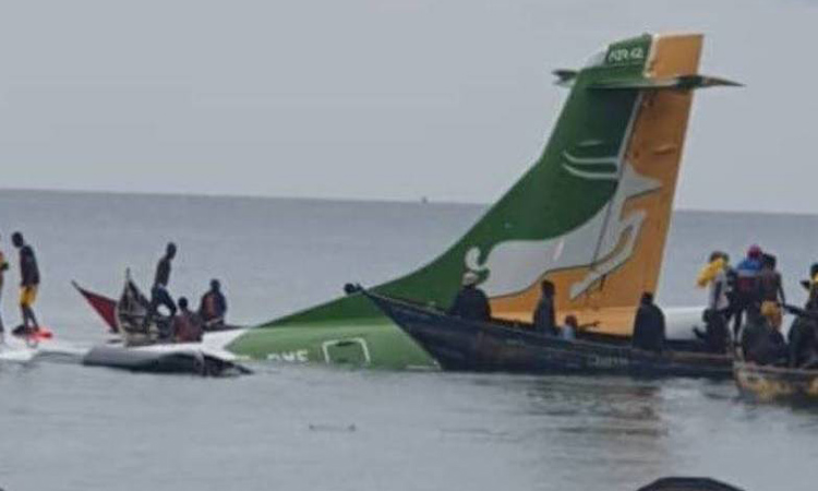 VIDEO: Tanzanian plane with 49 on board crashes into Lake Victoria, search on for missing passengers  