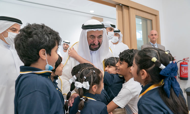 VIDEO: Sheikh Sultan inaugurates Victoria International School in Khorfakkan