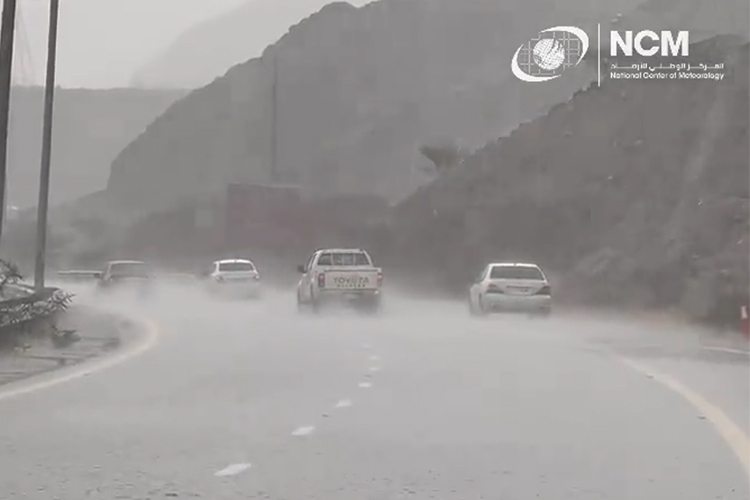 VIDEO: Heavy rain, hailstorm witnessed in several areas of UAE