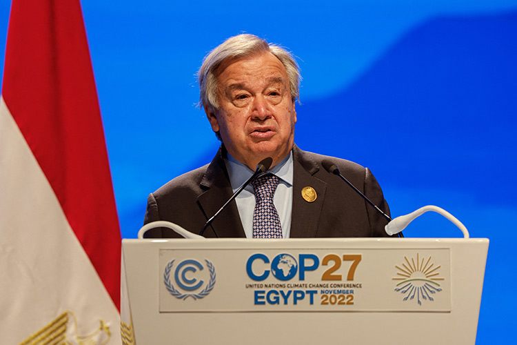 UN chief Guterres delivers ‘wrong speech’ at COP27