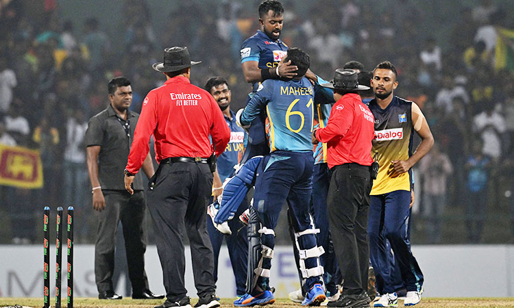 Asalanka powers Sri Lanka to victory over Afghanistan in final ODI