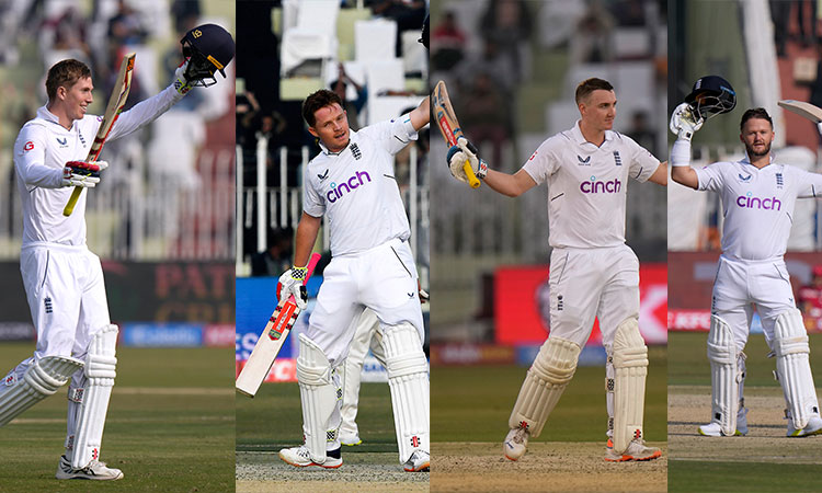 England break 112-year-old Test record, score over 500 runs on day one against Pakistan 