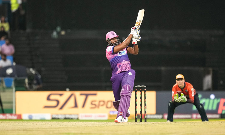 Big-hitting Pollard and Azam lift New York Strikers past Delhi Bulls in thriller in Abu Dhabi 