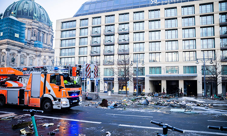 'I felt like an earthquake:' Giant hotel aquarium bursts, spilling 1,500 fish onto road in Berlin 