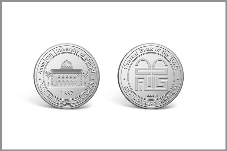 UAE Central Bank honours American University of Sharjah with 1,000 commemorative silver coins