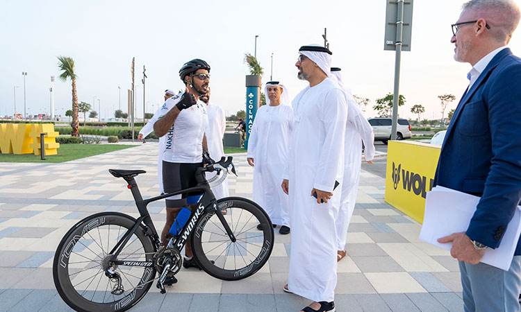 Abu Dhabi’s Hudayriyat Island community gets new cycling hub 