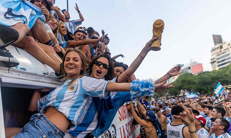 Millions of Argentinian soccer fans ready to welcome Fifa World Cup heroes