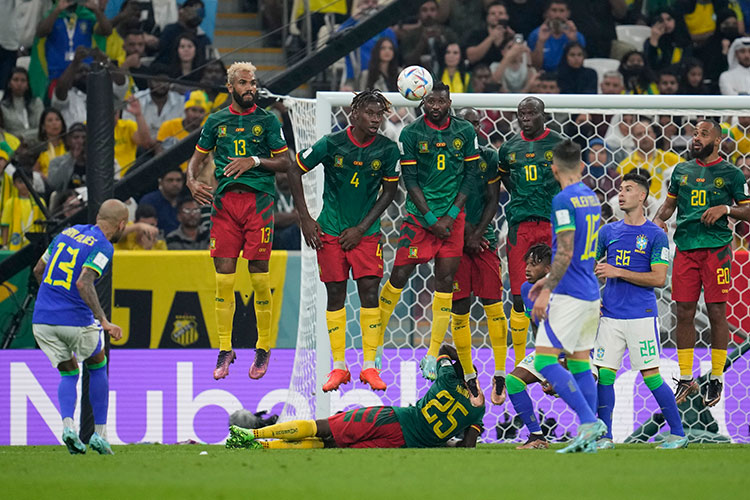 Cameroon become first African nation to beat Brazil in World Cup clash