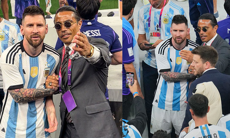 Fifa probes celebrity chef Salt Bae's 'undue access' to meet Messi and hold trophy at World Cup final