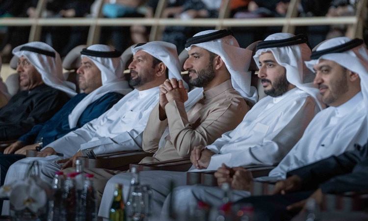 Sultan Bin Ahmed graces shows by Sharjah Munshid finalists