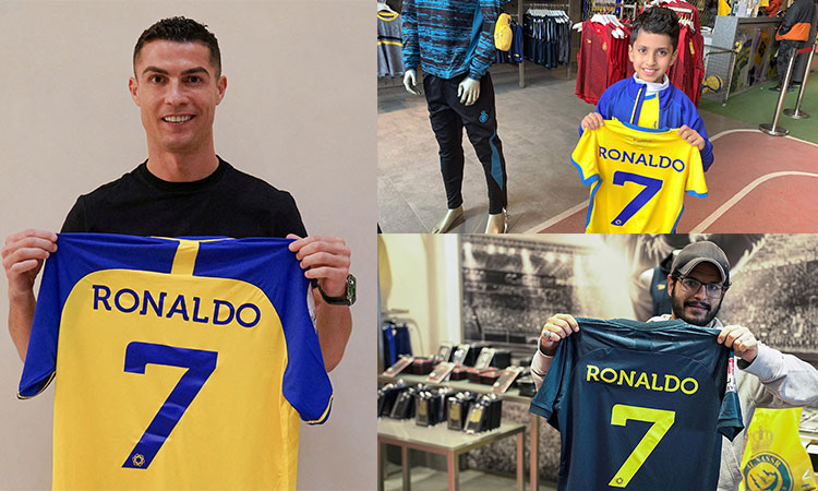 Saudi soccer fans flock to buy Ronaldo T-shirts after Al Nassr deal