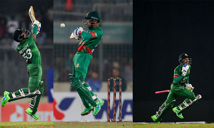 Mehidy Hasan powers Bangladesh to thrilling ODI win over India