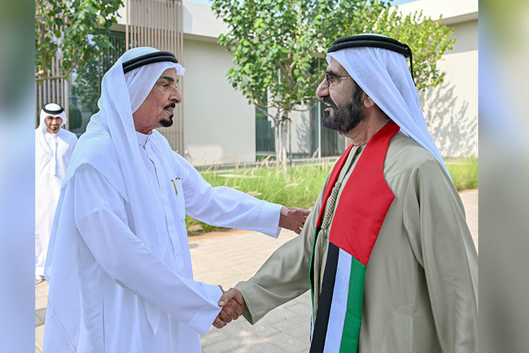 Sheikh Mohammed, Ajman Ruler discuss issues of national interests