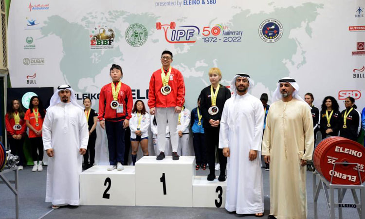 UAE’s Majed sets Asian record, IPF President Parage praises hosts Dubai