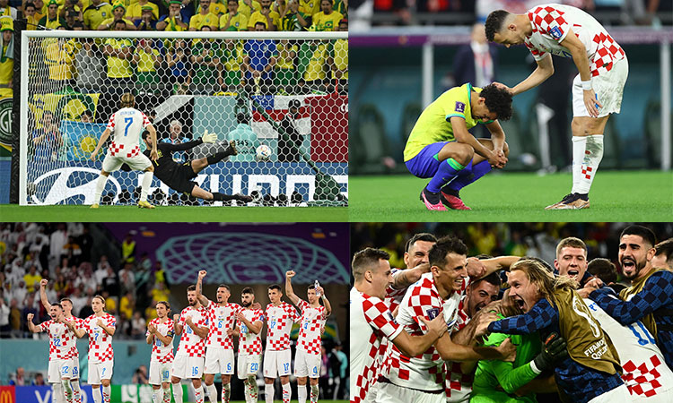 Croatia beat Brazil on penalties to reach World Cup semi-final