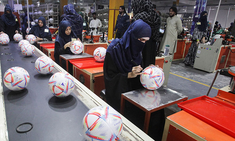 ‘Made-in-Sialkot' soccer ball puts Pakistan in Fifa World Cup